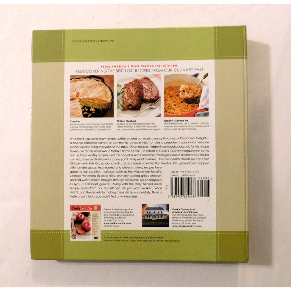 Cook's Country Best Lost Suppers Home-Cooked Recipes 2009 Spiral Binder - Picture 2 of 10